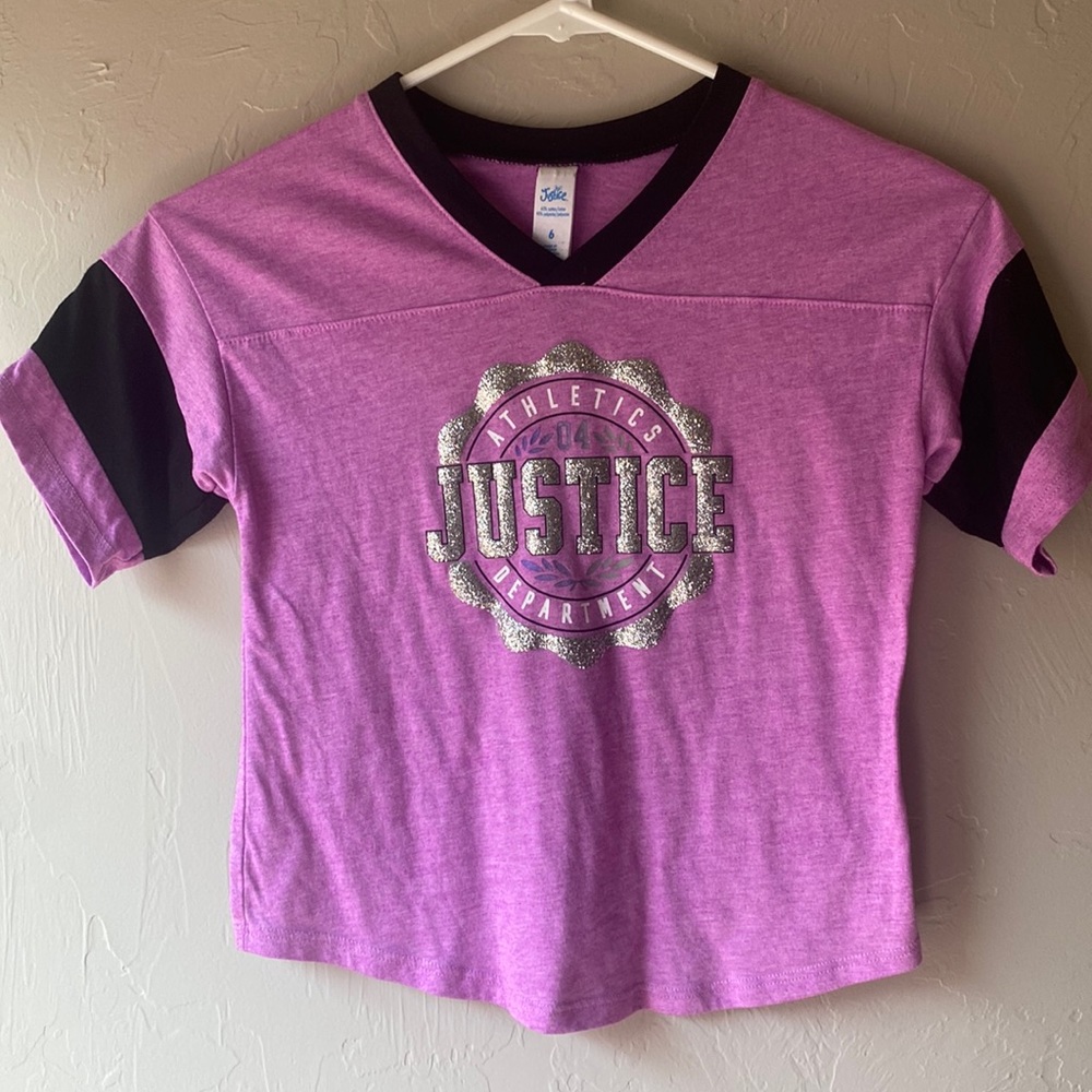Girls justice top - size 6
